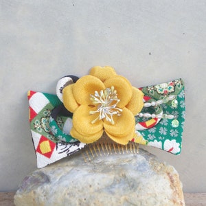 New ,Vintage Japanese Kanzashi Comb Hair Accessories,Hair Pin,Flower,Hairstick japan,accessories kimono,Flower