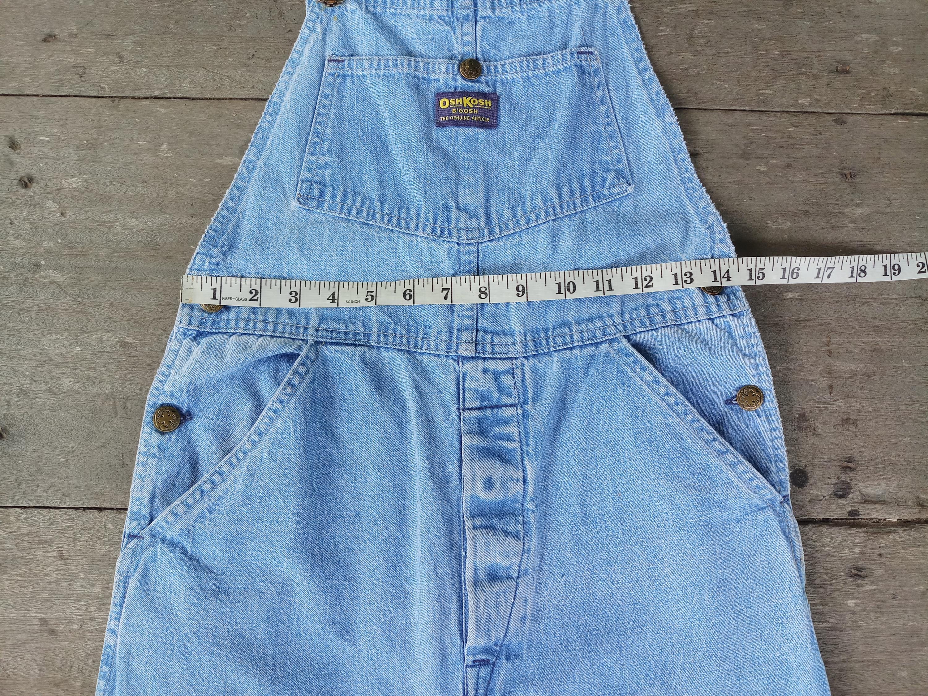 Vintage 60s 70s Oshkosh Denim Overalls XS: W29 L28 Made in USA