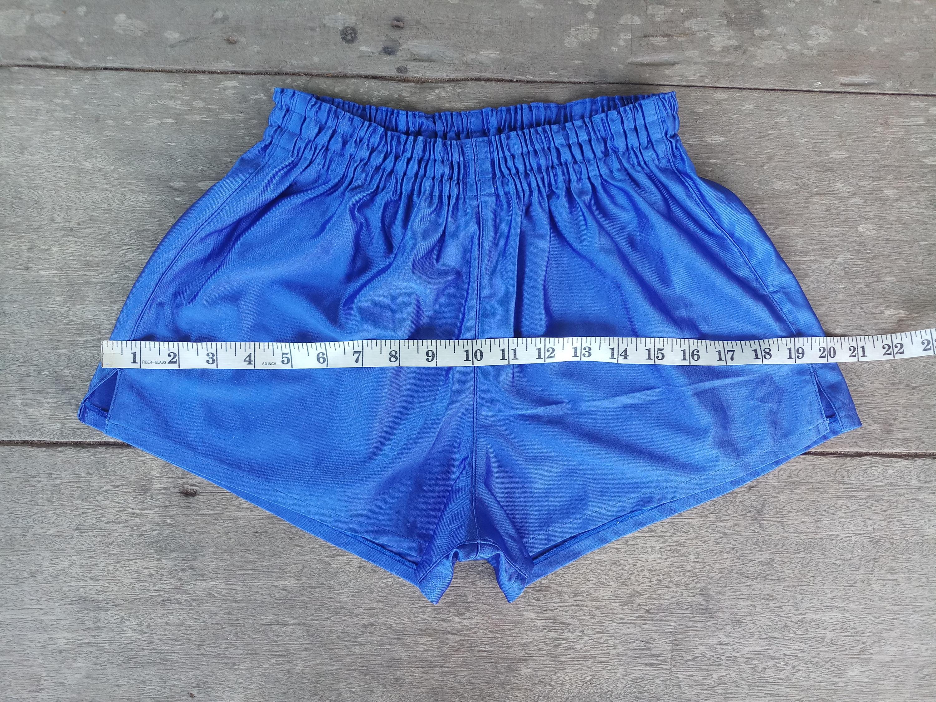 Short De Course Vintage Le Coq Sportif Des Années 70, Rouge Polyester, Taille 90 Homme