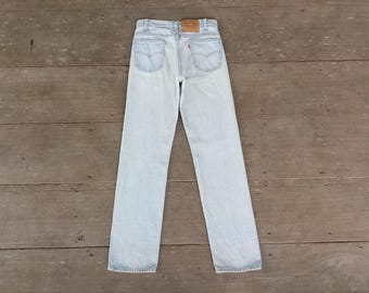 Vintage Faded Levi's 505 orange tab Jeans: W29 L31
