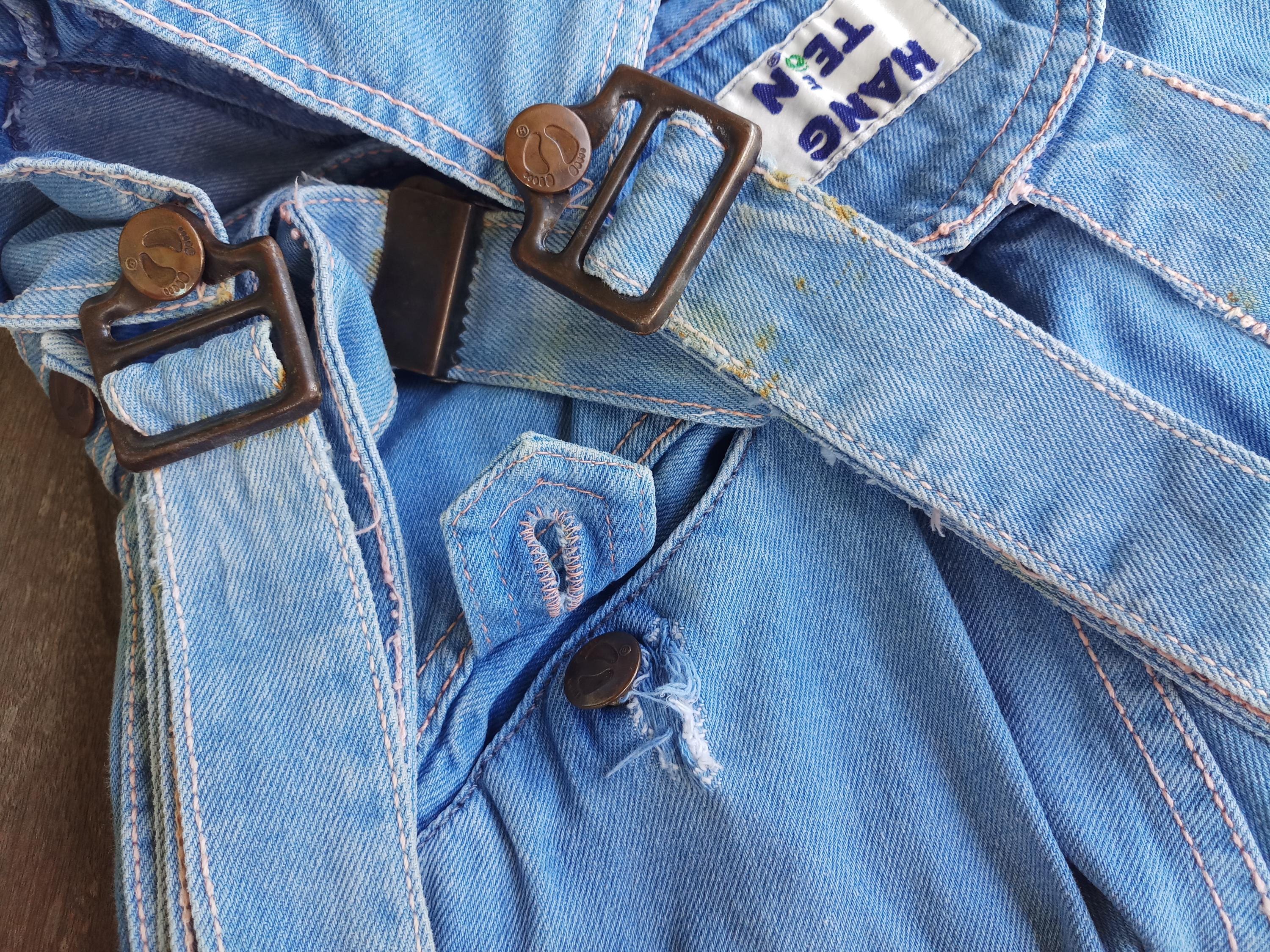 Vintage 70s Hang Ten Bell Bottom Overalls - Size S - Etsy