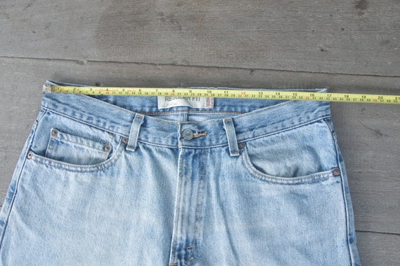 Faded jeans, vintage levis 505 Blue Jeans W33 w34… - image 3