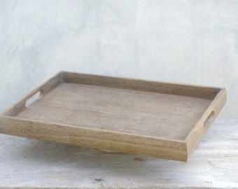 vintage Wood Tray,Tray,Wood Plate Japanese Serving Tray,Wood Tray,Food tray,restaurant,Tea tray,Tea tray wood,Decorative Tray,Brown