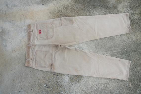 vintage Dickies Canvas pants w36,cargo pants,Doubl