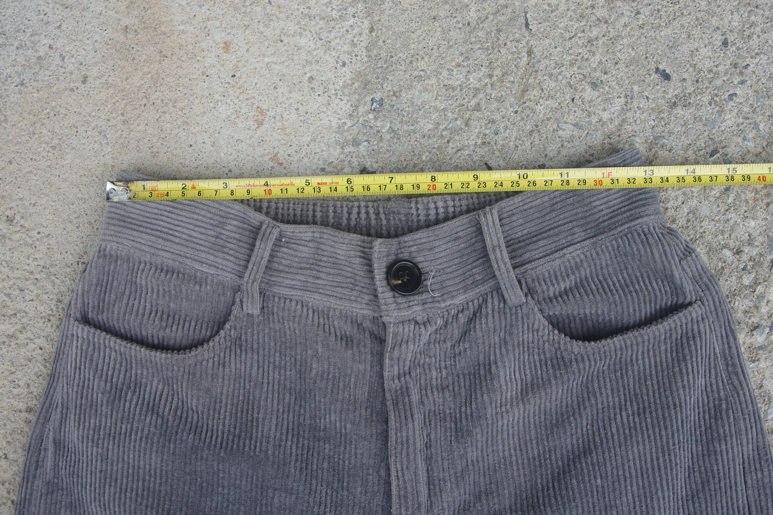 Vintage Corduroy Baggy Pants Elastic Size M W 27 W 29 L24.5 - Etsy