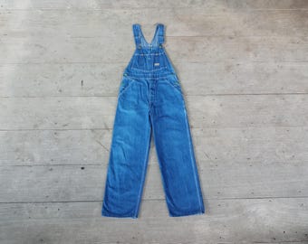Vintage 60s Oshkosh Denim Overalls: Union Made, Sanforized (W32 L29)