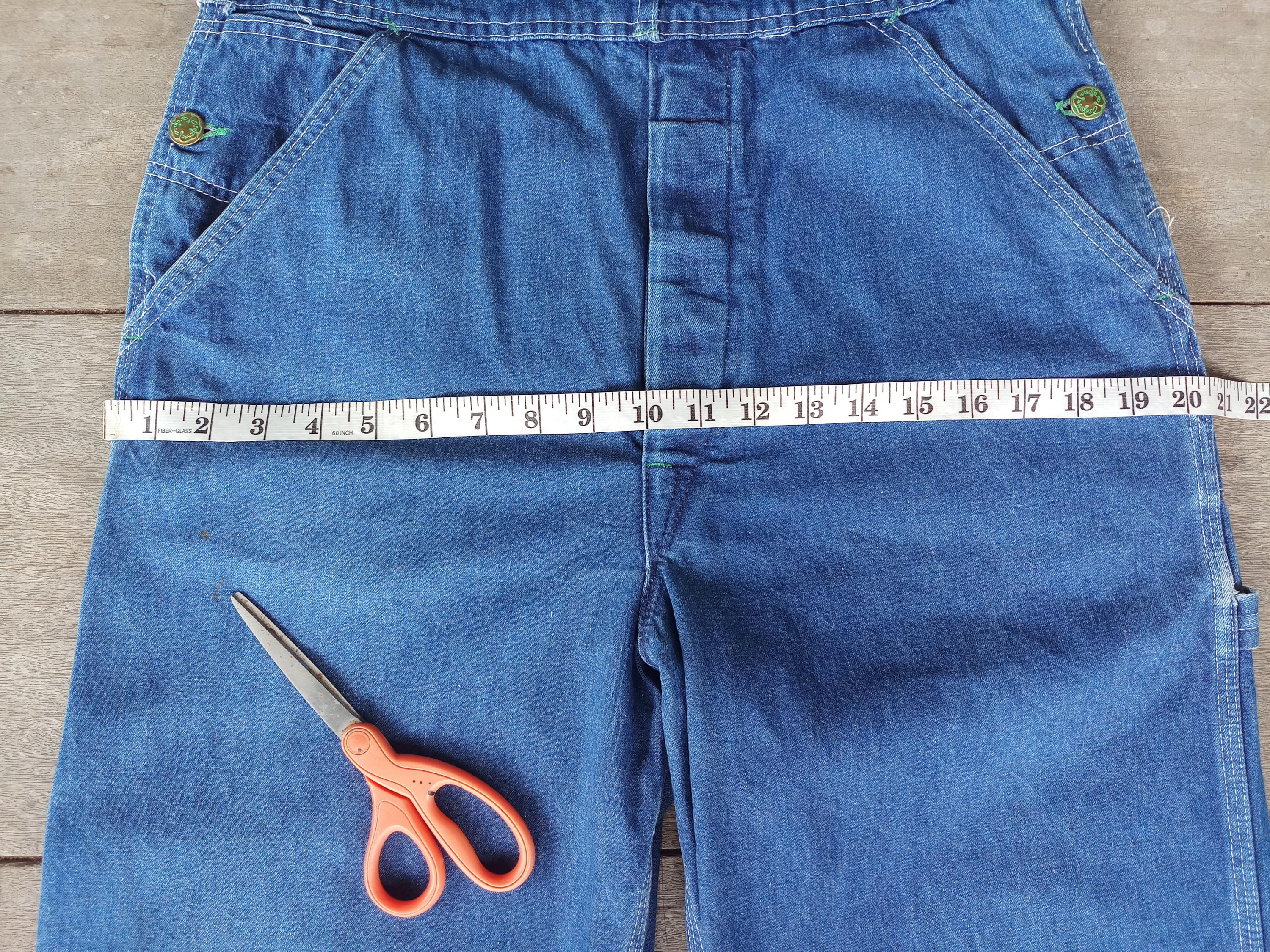 Vintage 60s Oshkosh Denim Overalls: Union Made, Sanforized (W32