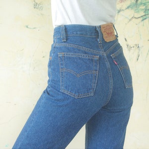 Vintage 80s Levi&#39;s 501 Jeans: High Waist Slim Fit, W25 W26