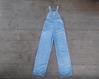 ヴィンテージ 40年代/50年代 Lee デニムオーバーオール W34 - 色褪せた