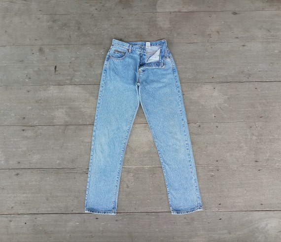 Perfecto bragueta de boton Vintage Calvin Klein talla 3 W28 L31 Calvin Klein para mujer retro hipster Etsy Espana