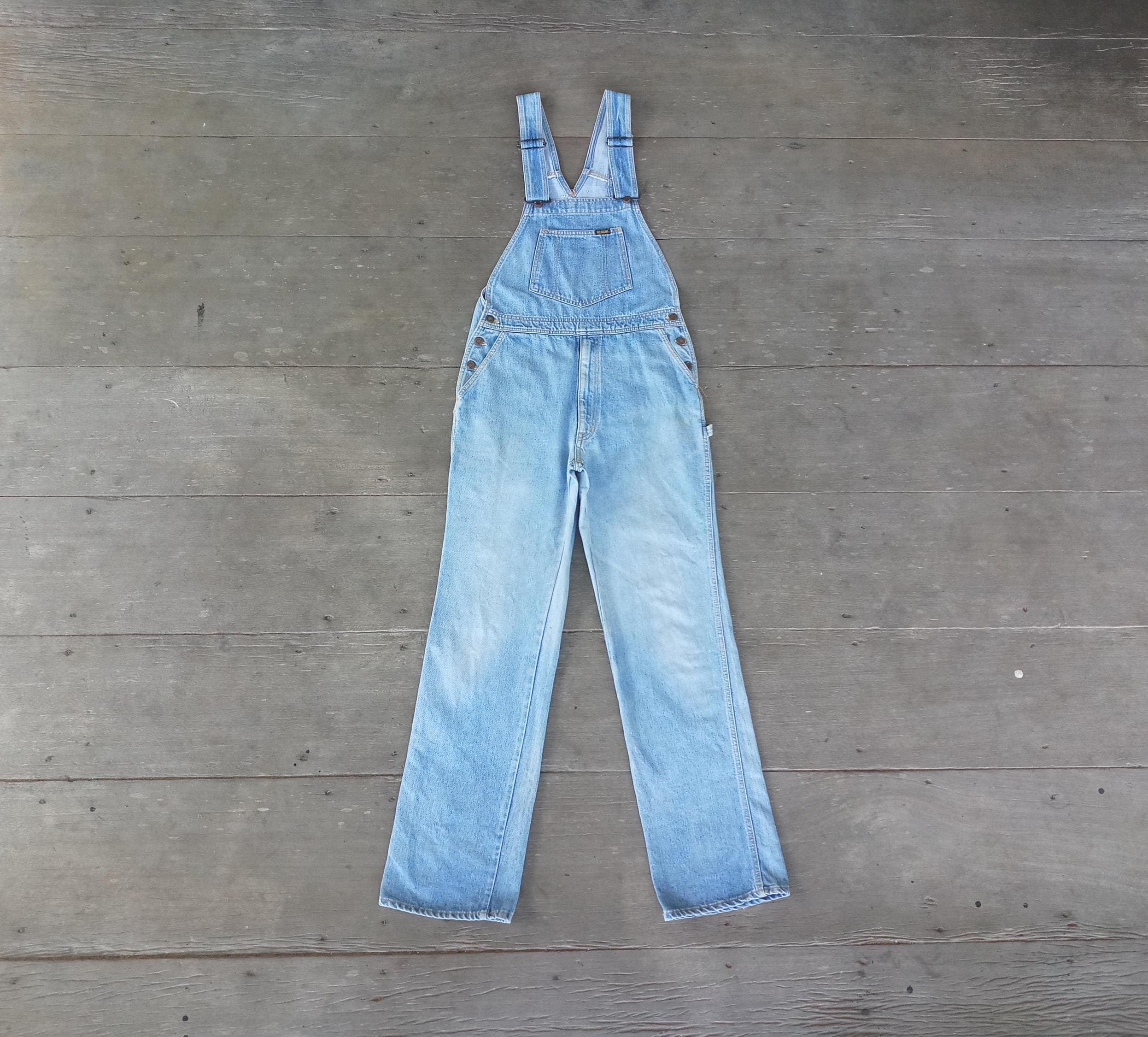 Vintage 80s Bison Overalls Size S Waist up W32 L32 , Japan Made - Etsy