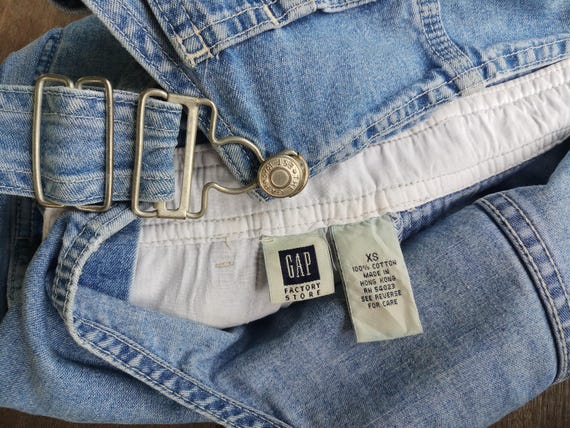 Vintage 90s Faded Denim Overalls: Gap XS (W31 L27) Bib Overalls - Etsy Vintage 90s Faded Denim Overalls: Gap XS (W31 L27) Bib Overalls - Etsy