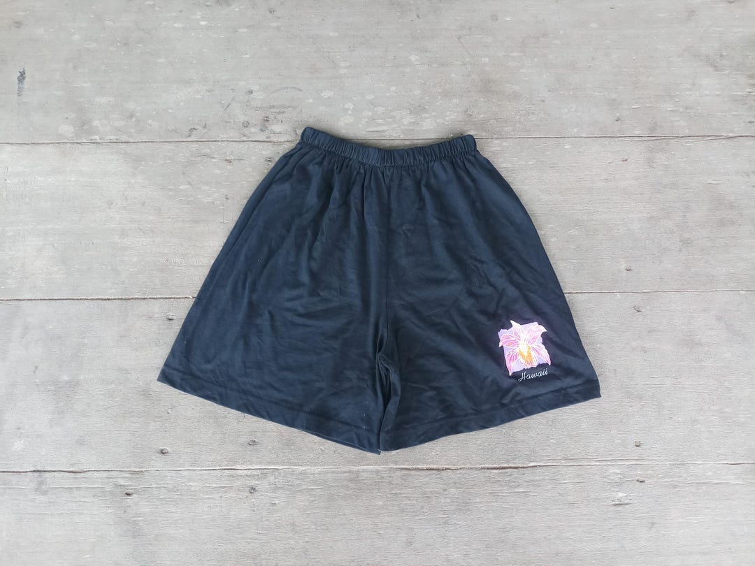 Short Vintage Separate Issue Taille 7/8 - Noir - Coton/ramie - Années 90 - Émirats