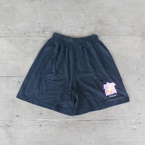 Perfect ,Vintage 90s Hawaii Beach Shorts size S W24 -W30 ,balck shorts,retro ,New old stock ,made in USA.
