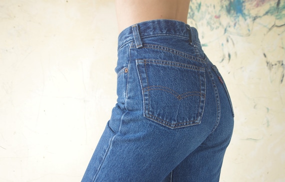 Perfect jeans vintage levis 501 Blue Jeans W24,25