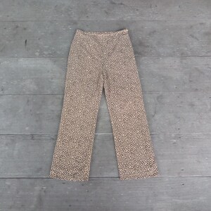 Evex By Krizia Leopard Print Pants - Japan Made - Size 42