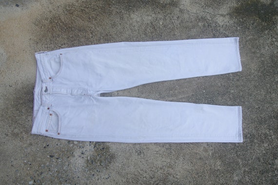 vintage levis 501 white Jeans W32 L32,levis custom