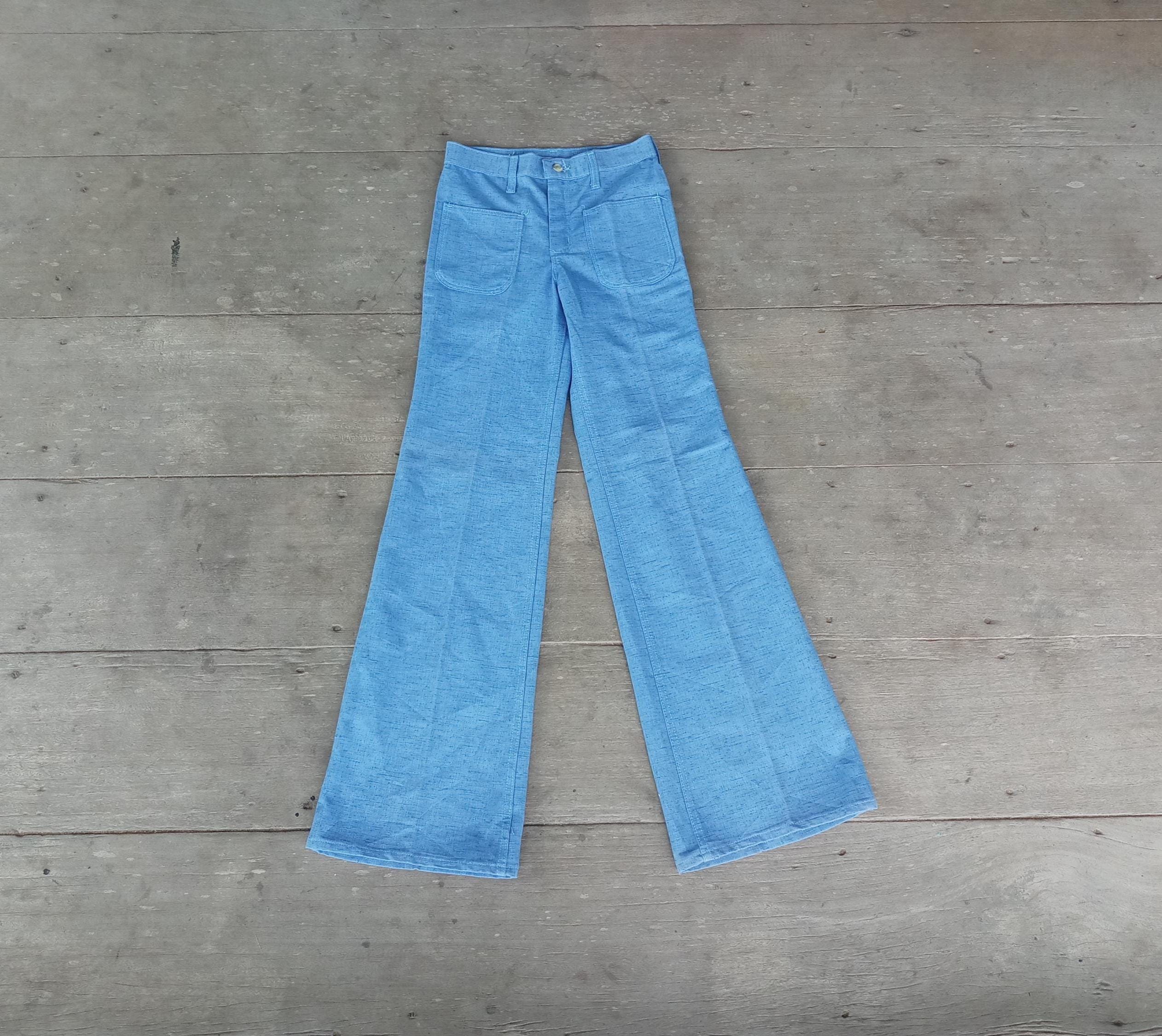 Vintage 70s Wrangler Bell Bottom: Retro, W25-26 L33.5 - Etsy Israel