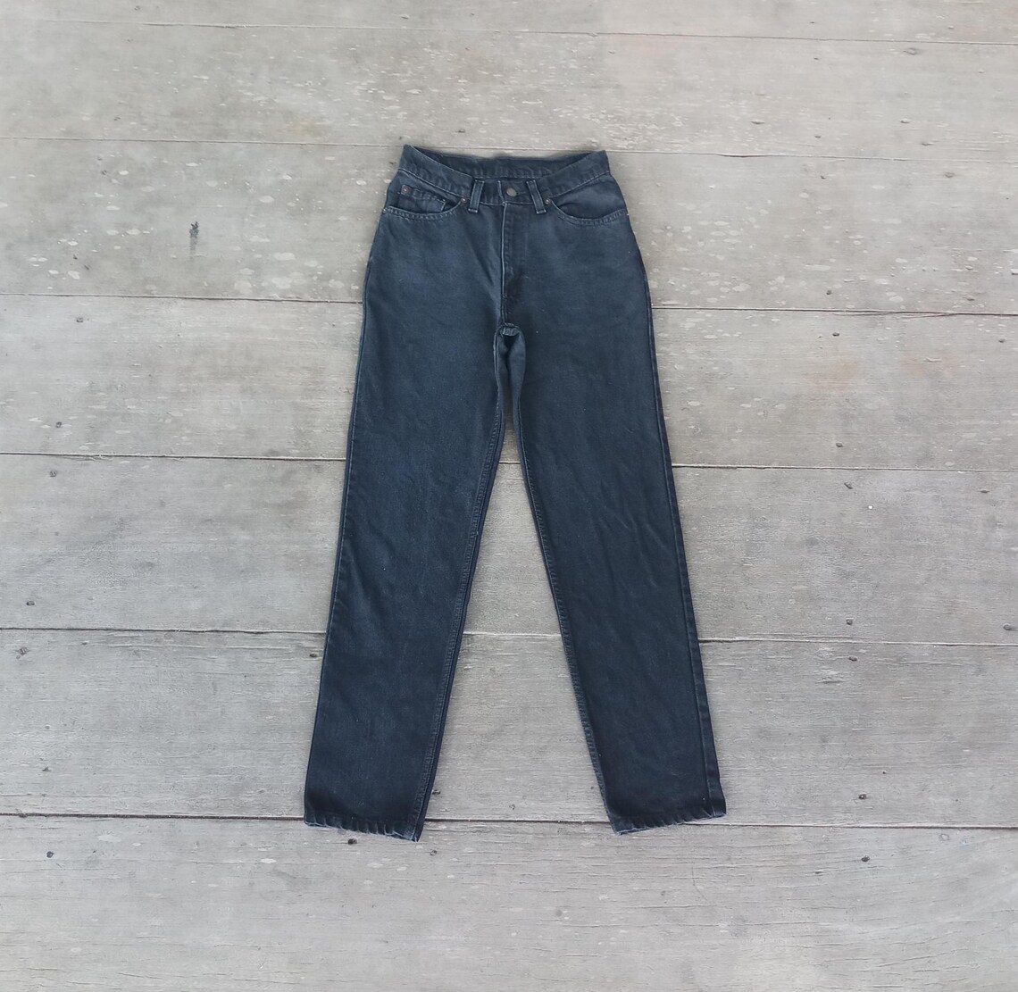 Vintage Black Levis 512 Slim Fit Jeans: W27 L30,canada made, photo 1 of 5