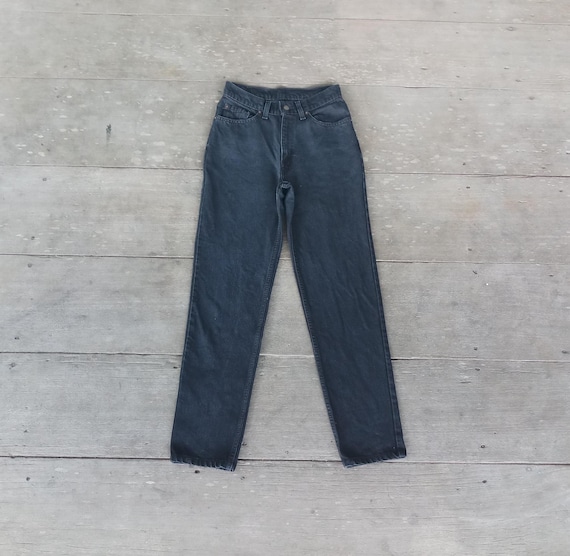 Vintage Black Levis 512 Slim Fit Jeans: W27 L30,canada made