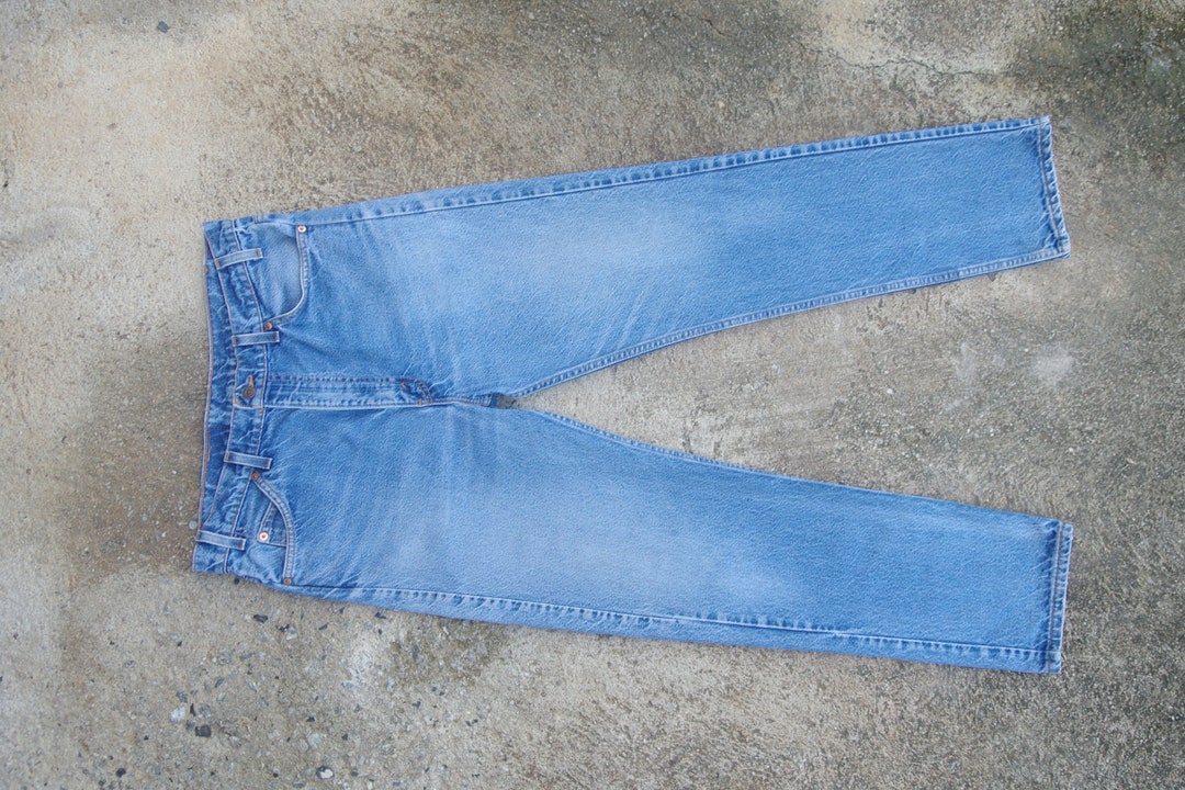 Perfect faded Jeans Vintage Levis 505 W34 W35levis Orange - Etsy