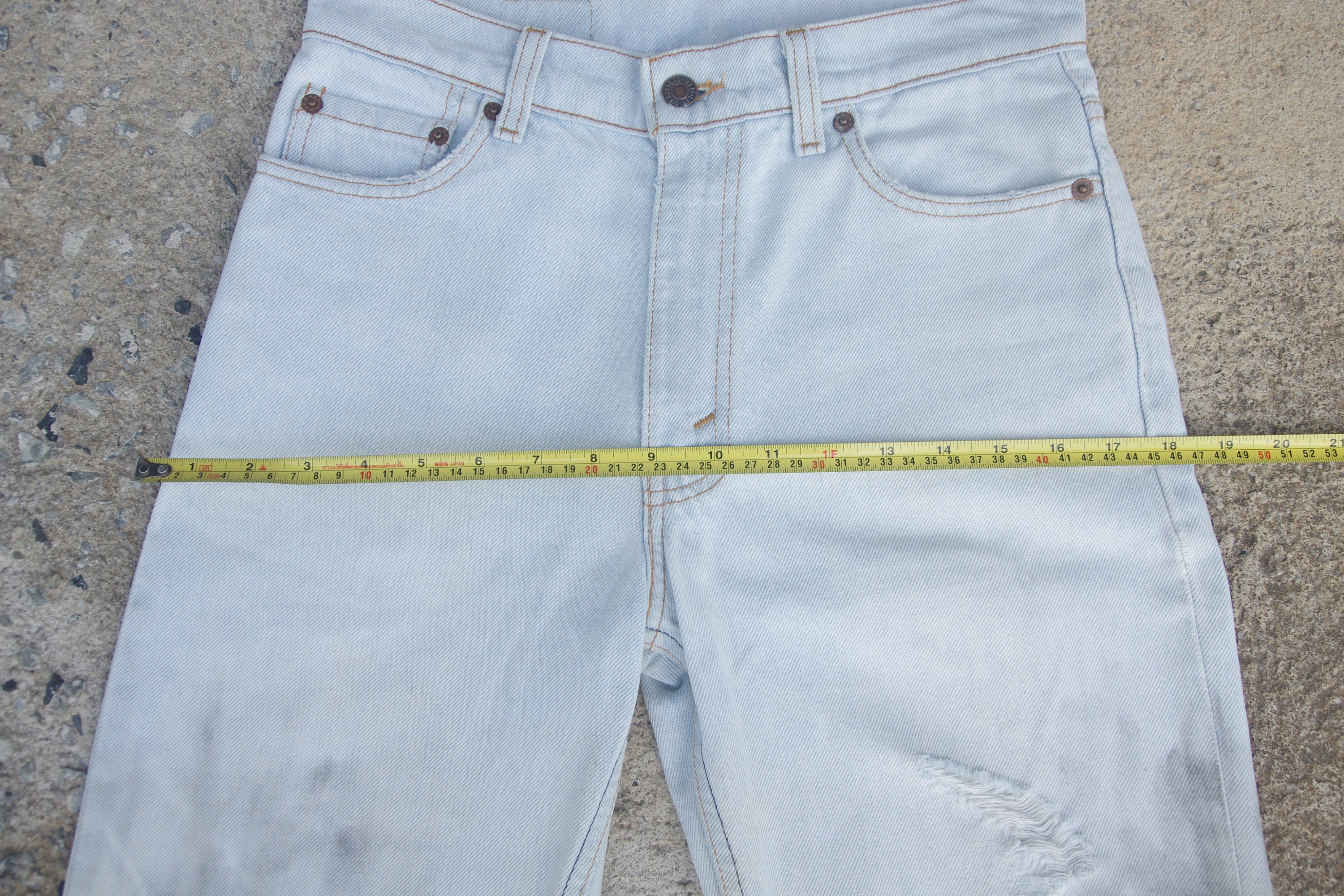 Faded Jeansvintage Levis 610 Light Wash W27 W28levis - Etsy