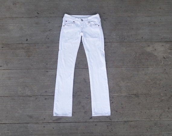 Beautiful ,True religion slim fit jeans W24 W25 L… - image 2