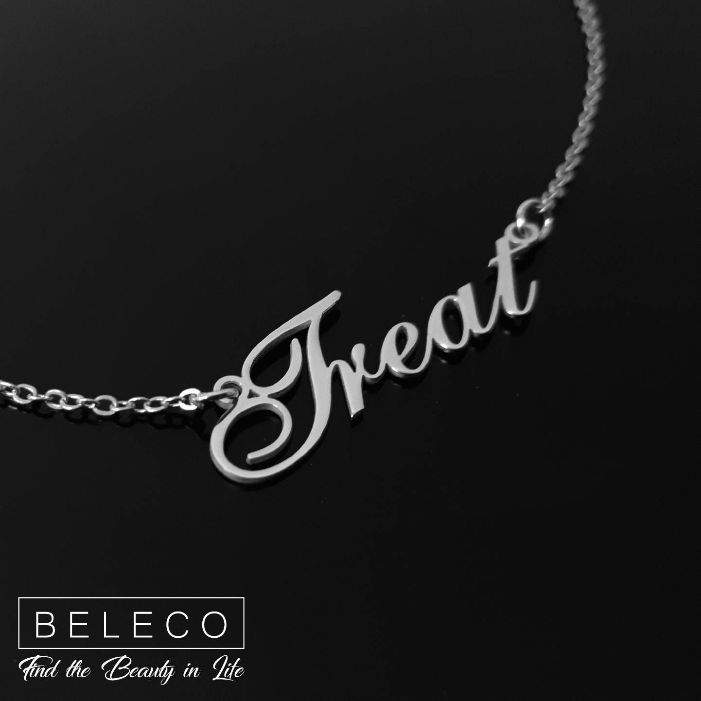 Customize Name Necklace 15 Font Style To Choose Customize Etsy