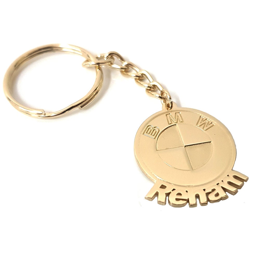 Custom Car Keychain With Name Customize Car Keychain Cars Etsy