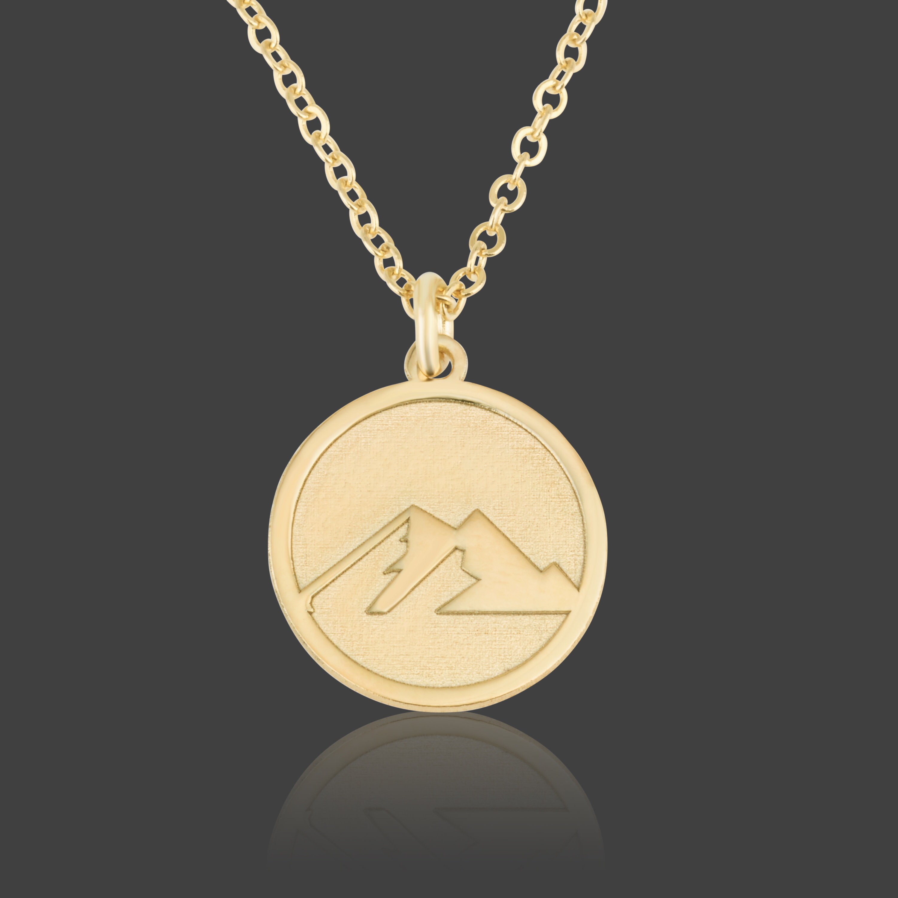 Earth Symbol Necklace Four Elements Jewelry Outdoors Charm Etsy