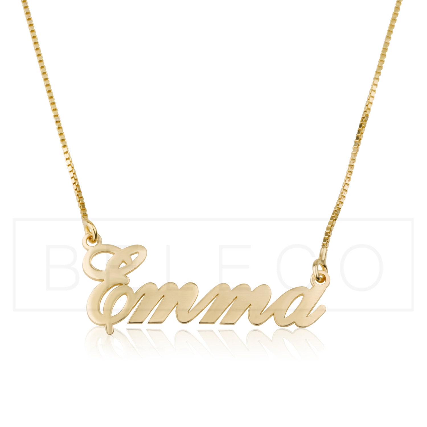 Customize Name Necklace 15 Fonts Style To Choose Customize Etsy