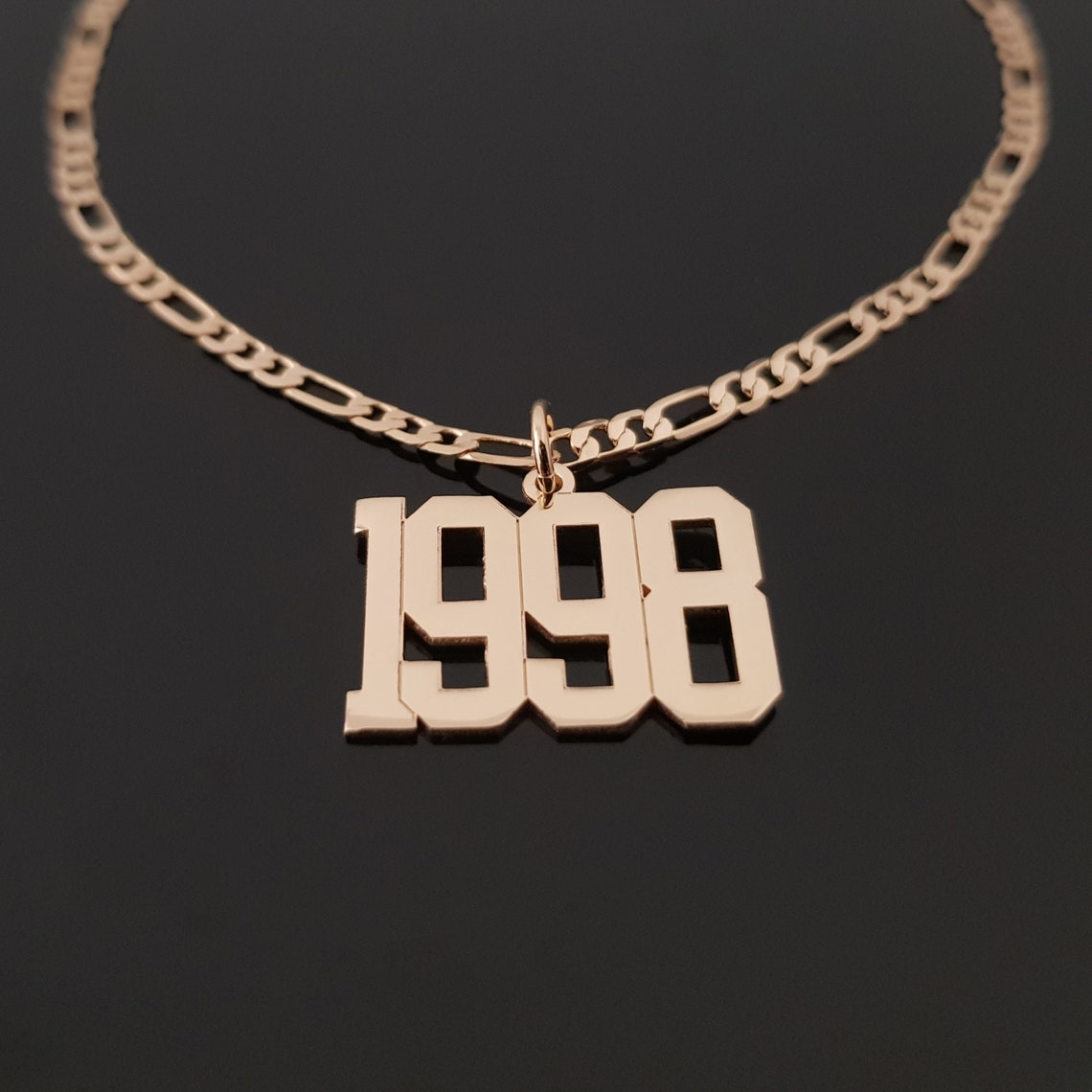 Personalized Sports Number Necklace Lucky Number Necklace Etsy