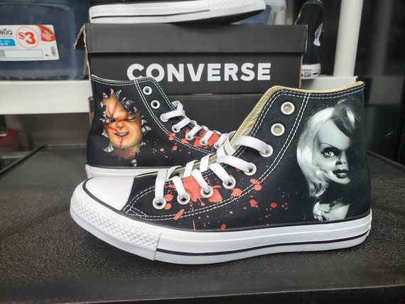 horror converse shoes