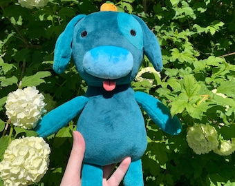 Peluche de cachorro cítrico