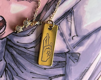 Collar con dije del Vacío Infinito