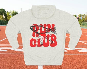 Sudadera con capucha de polar Run Club