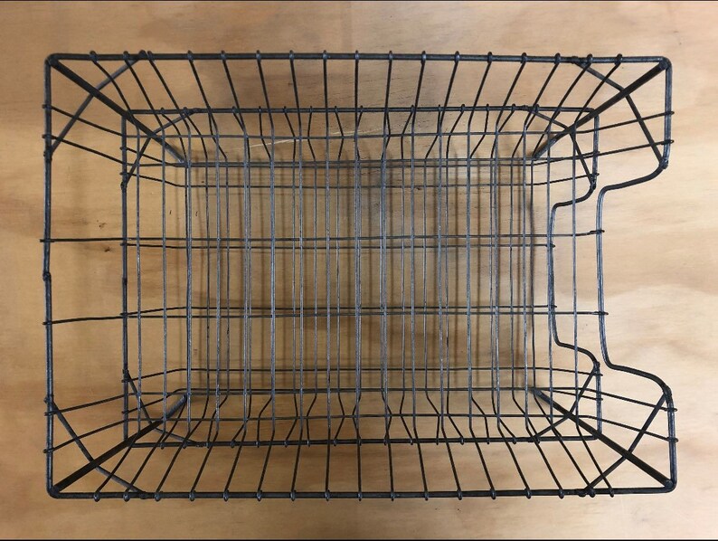 Vintage Wire Desk Paper Tray / Holders Etsy