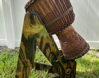 OakenFire Standing Model Djembe Stand