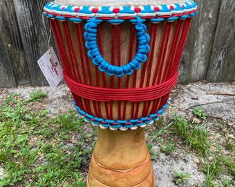 Djembe Medium Ghana Patriotic Theme