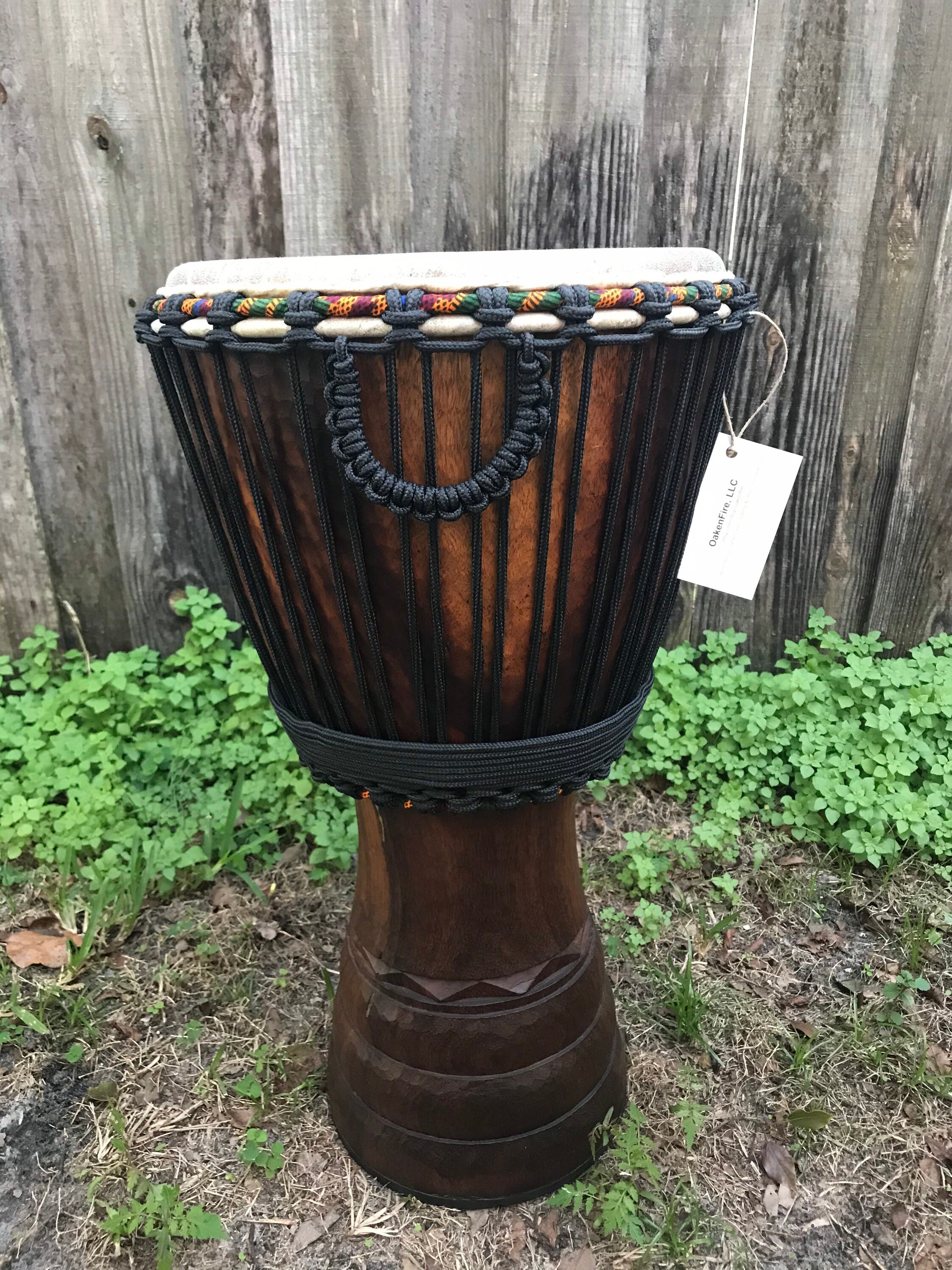 Full Size Djembe from Ivory Coast Traditional Build Etsy