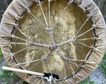 Shaman Drum Five Point Star with Carry Bag