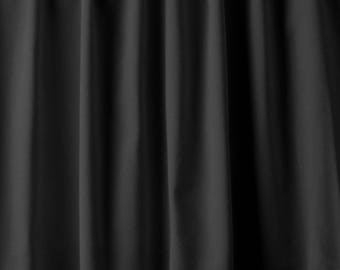 10'Hx4-1/2'W Stage Curtain/Backdrop Panel BLACK FR