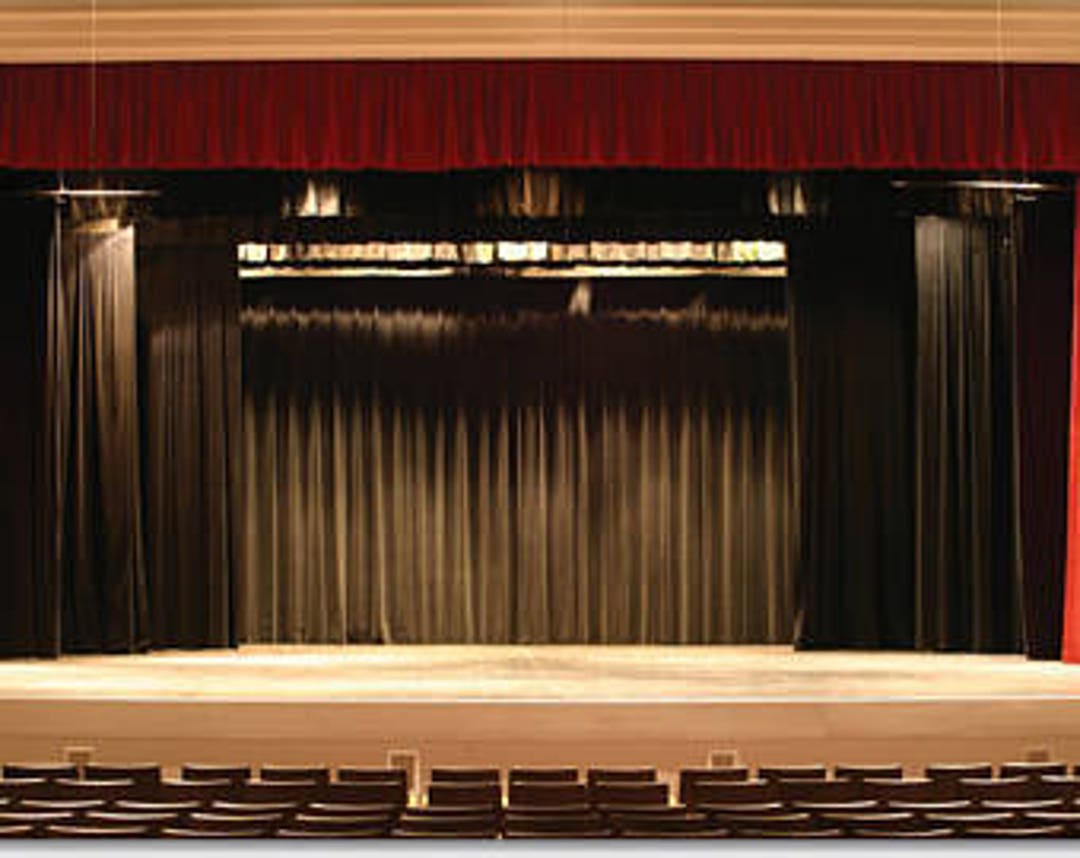 10’H X 8.5’W Stage Curtain /theater Fr BLACK Backdrop - Etsy