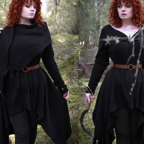 how to wear a large rectangular shawl