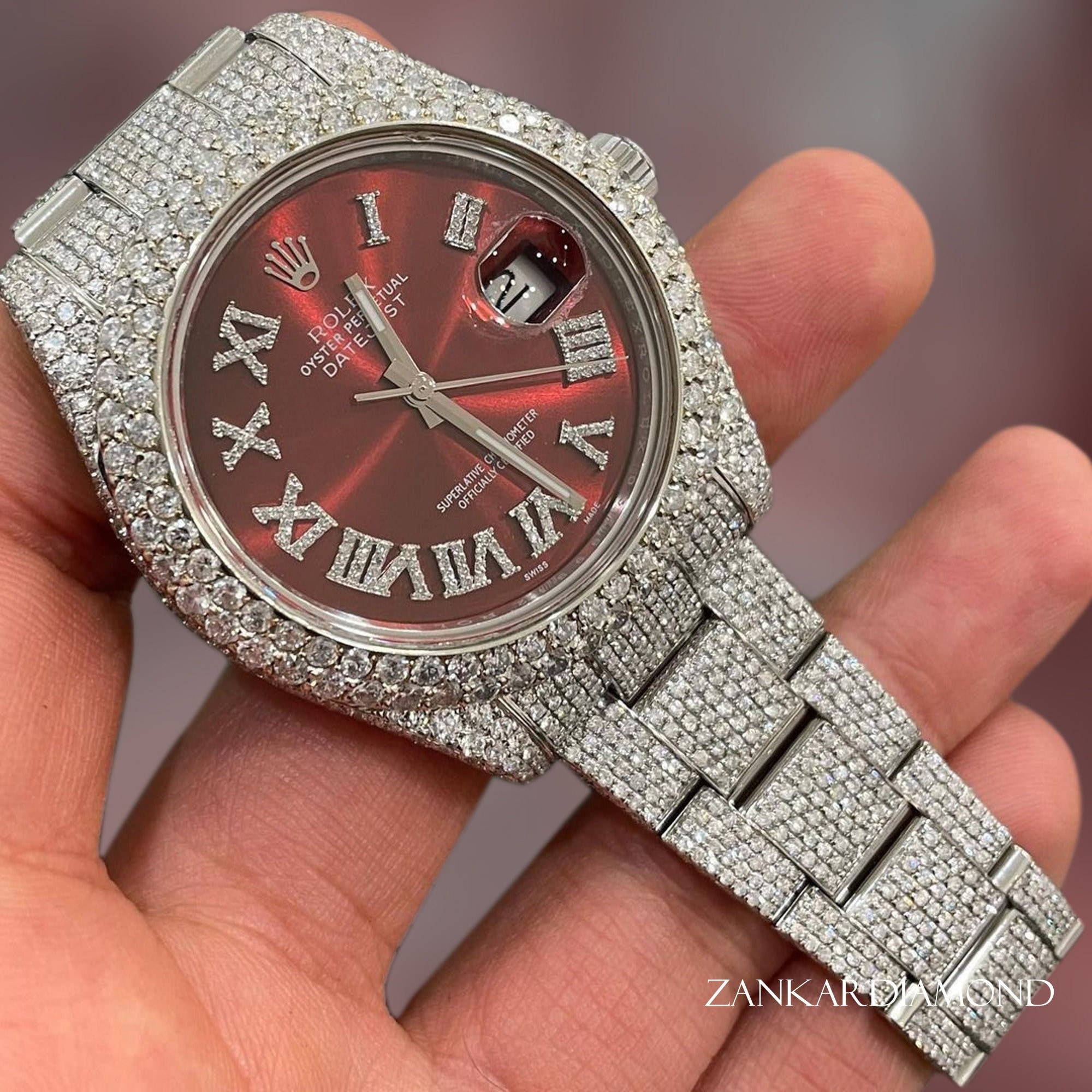 Rolex bust down red face Clearance