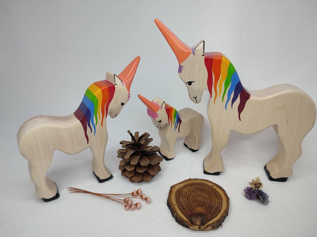 Montessori Mathe-Spielzeug Einhorn – Zählen Lernen Für Kinder Ab 3 Jahren