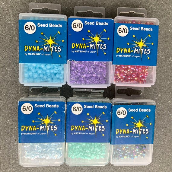 Seed Bead Assortment Seed Bead Lot Destash Glass Bead Bargain Etsy