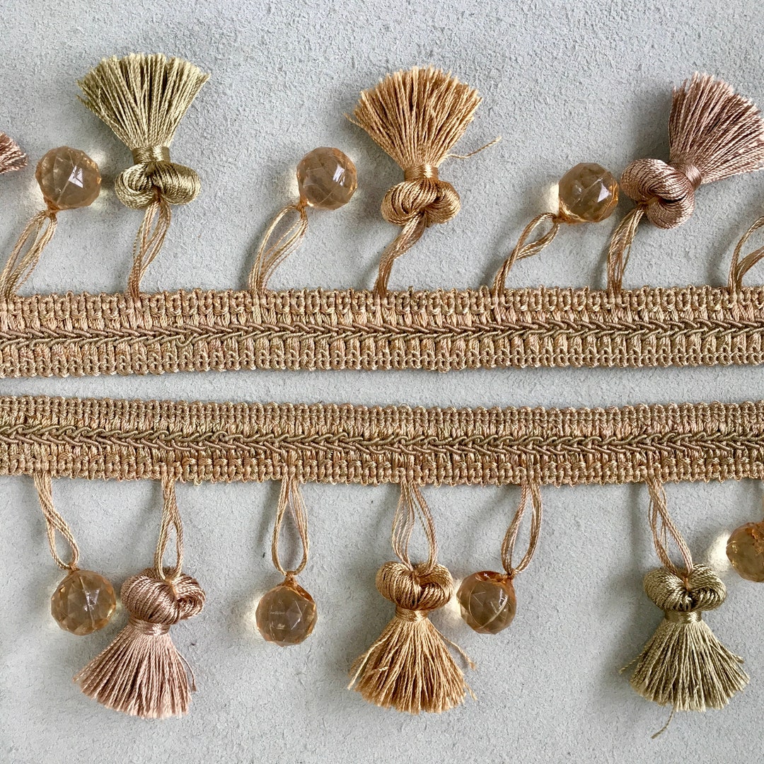 Fringe Upholstery Sewing Trim Edging Curtain Furniture Pillow Etsy