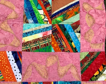 Acolchado para colgar en la pared, edredón de regazo, edredón de retazos, edredón de cuna, edredón Reversible de retazos, estilo contemporáneo, decoración del hogar, Mini edredón de arte