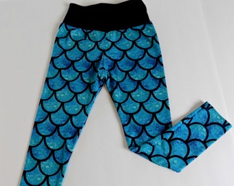 Coralup Little Girls Mermaid Headband & Shorts/Capris/Leggings Sets 0-8 Years,5 Colors